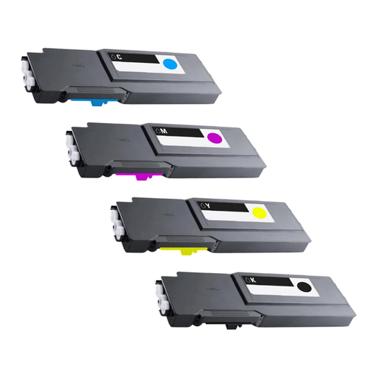 Compatible Xerox C405 4-Pack CMYK Toner High Yield