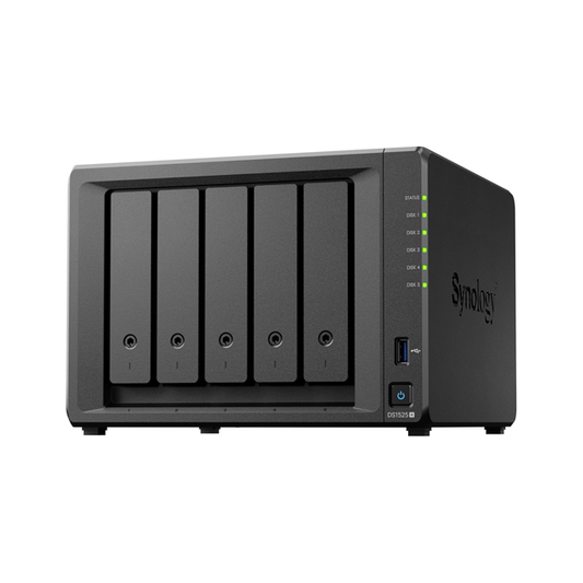 Synology DiskStation DS1525+ NAS Server 8GB RAM to 100TB HDD 10GbE